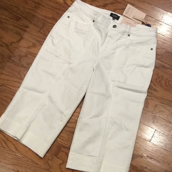 NYDJ Wide Leg Petal Pushers NWT - Picture 1 of 7